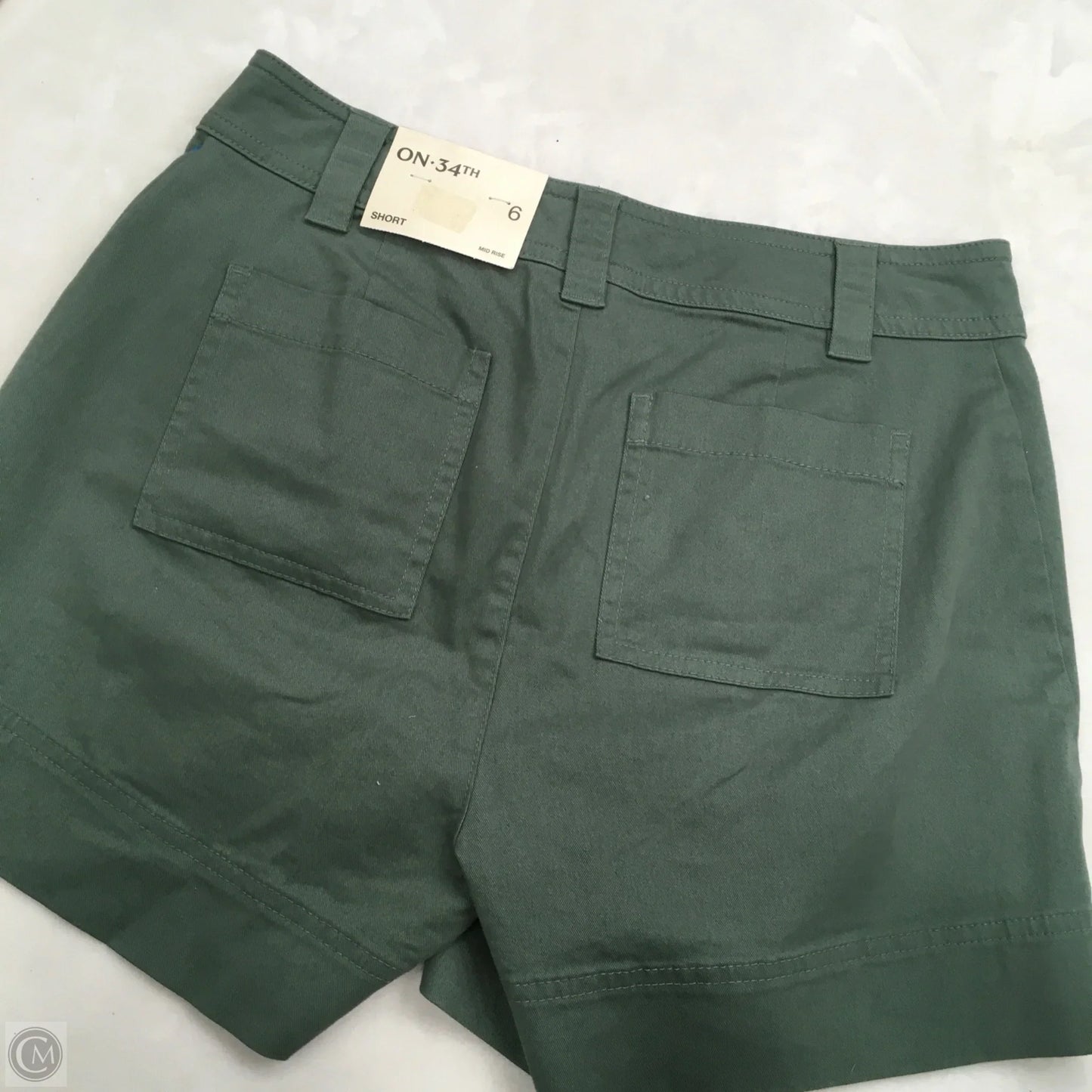 Shorts By On 34th In Green, Size: 6