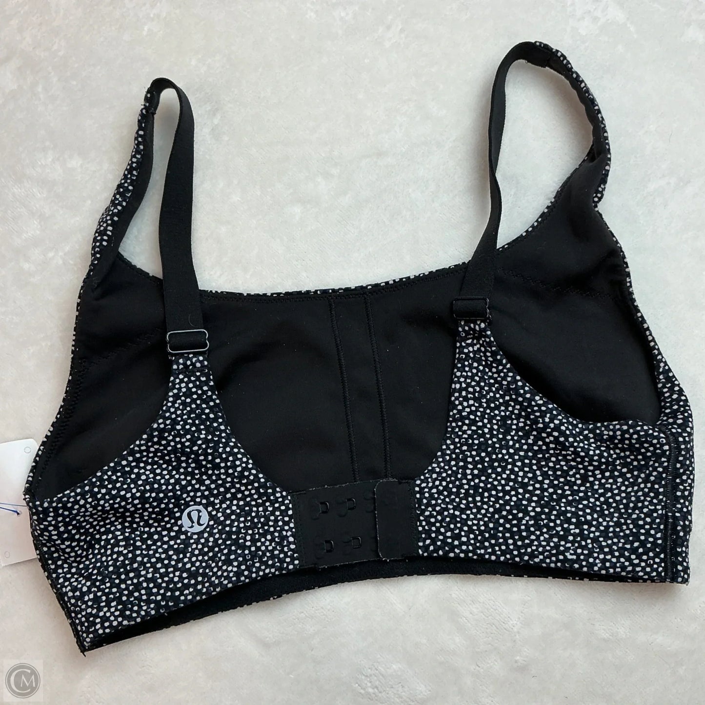 Athletic Bra By Lululemon In Polkadot Pattern, Size: 6