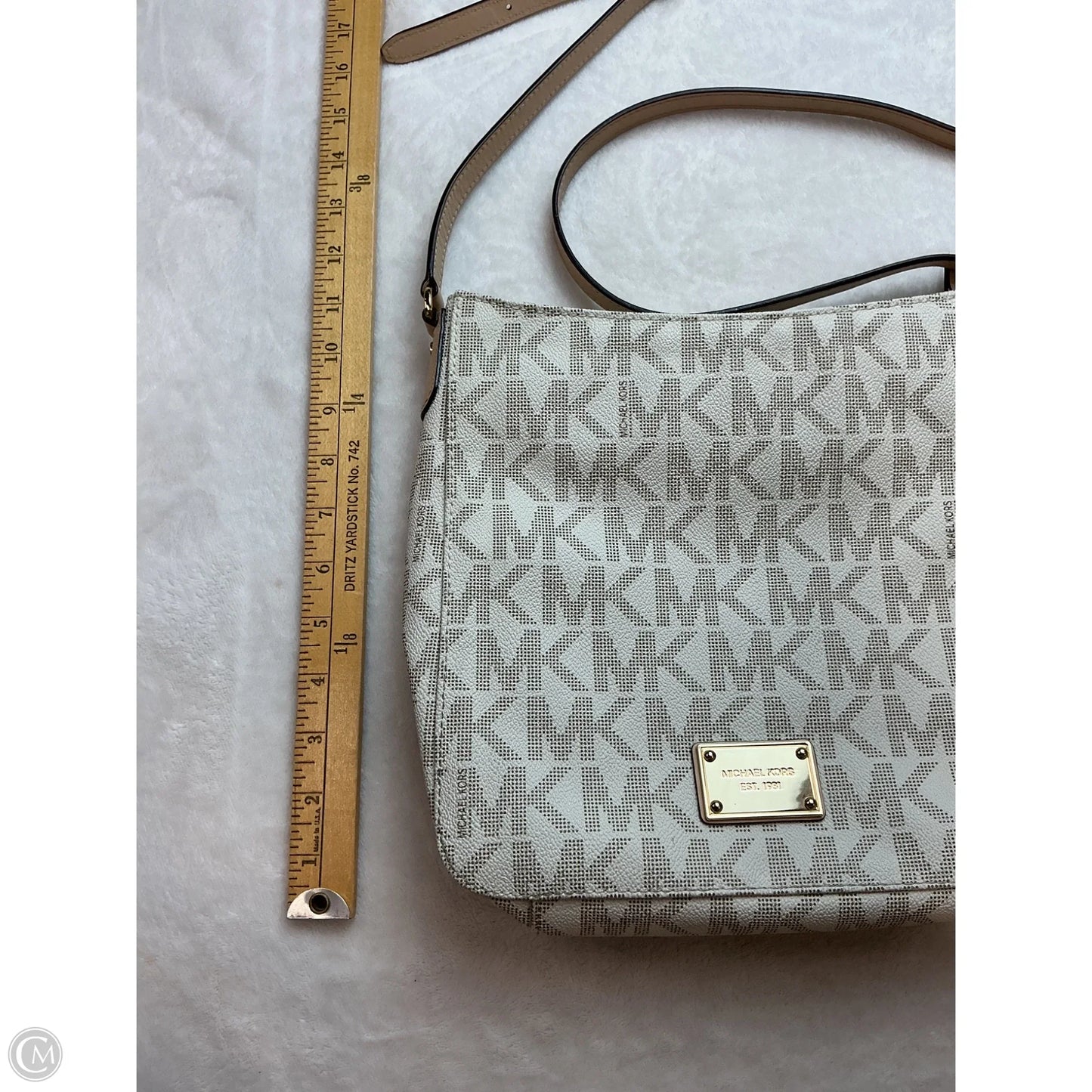 Crossbody Designer By Michael Kors, Size: Large