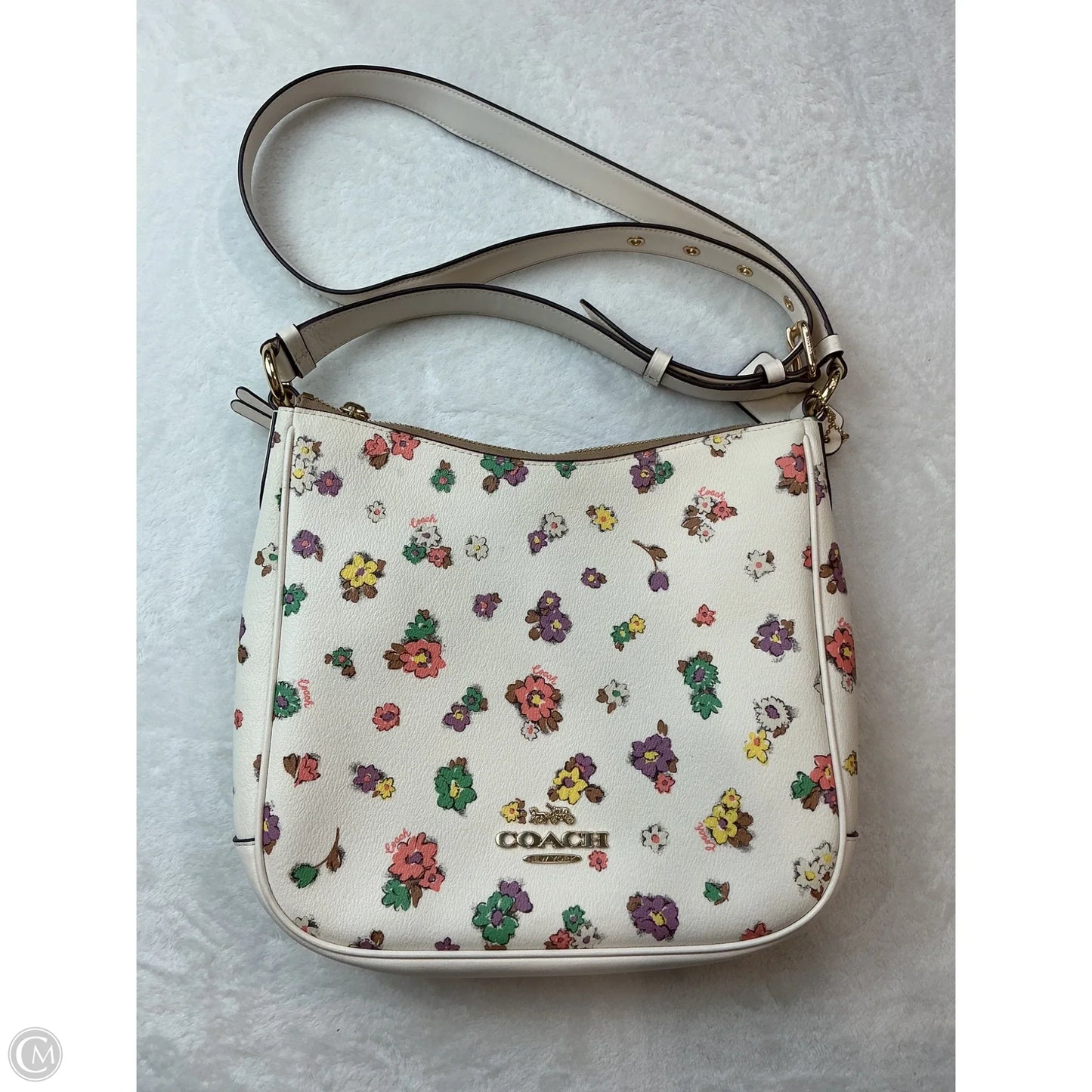 Crossbody Designer By Coach, Size: Large