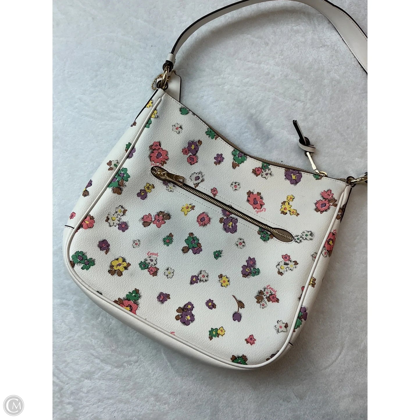 Crossbody Designer By Coach, Size: Large