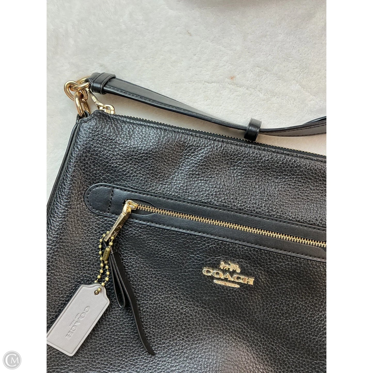 Crossbody Designer By Coach, Size: Large