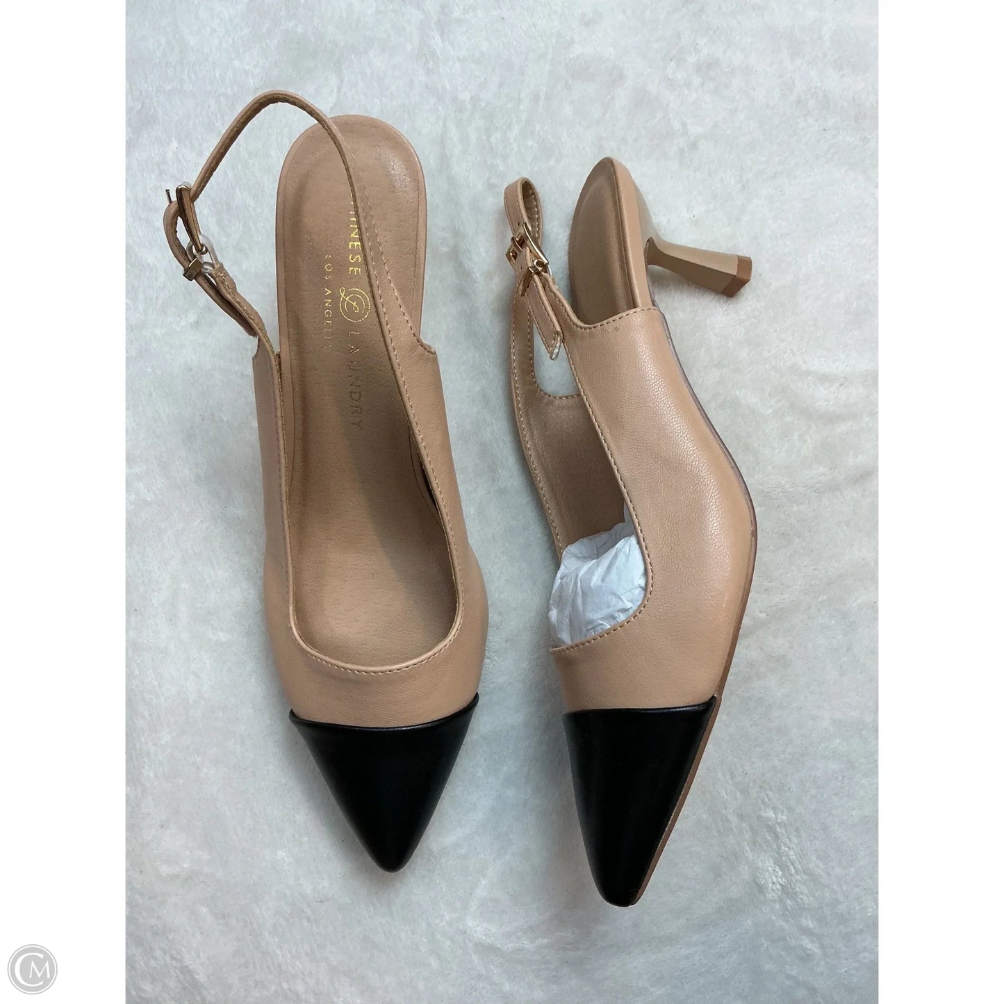 Shoes Heels Kitten By Chinese Laundry In Tan, Size: 9