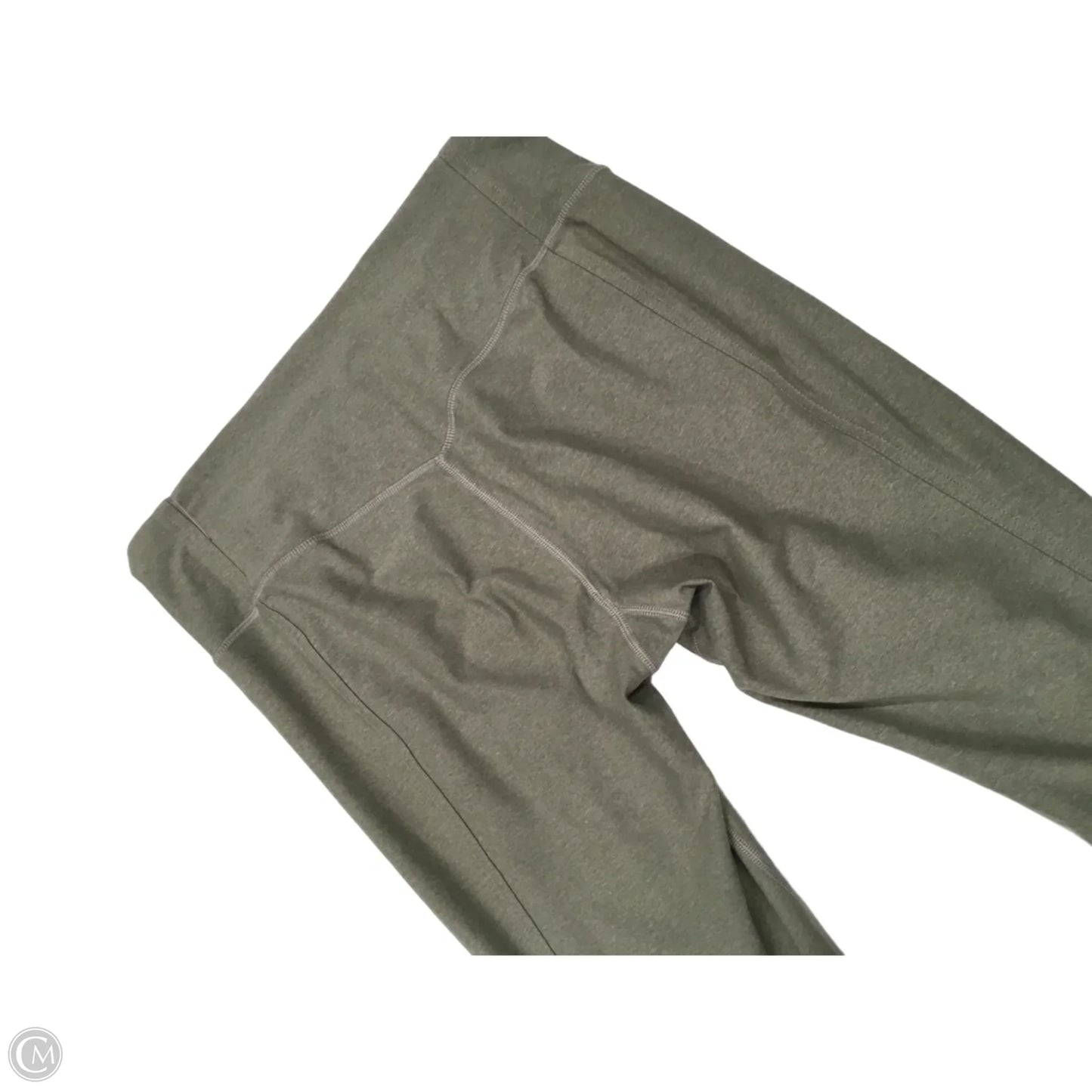 Athletic Leggings By Nike In Grey, Size: M