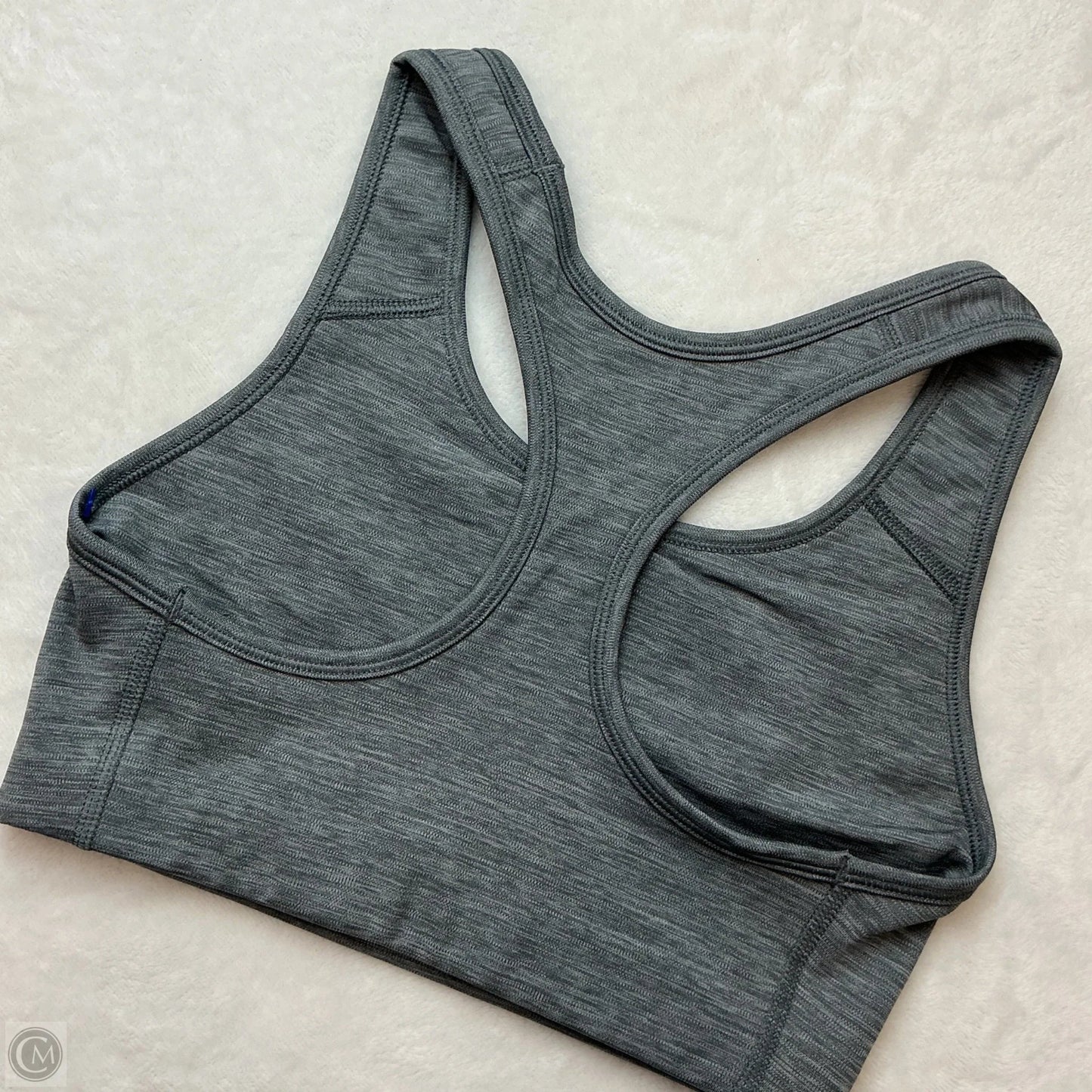Athletic Bra By Nike In Grey, Size: S