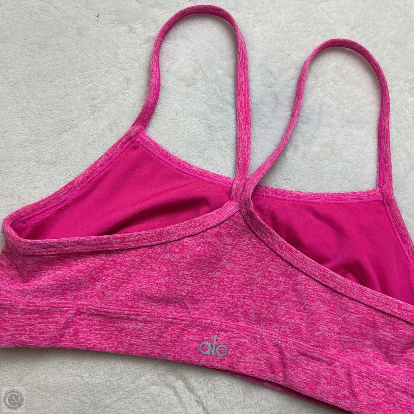 Athletic Bra By Alo In Pink, Size: M