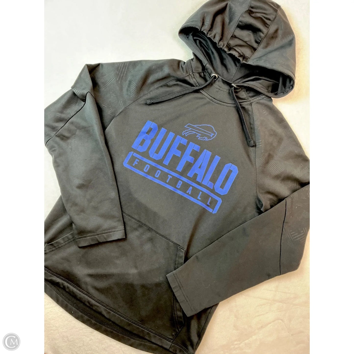 Sweatshirt Hoodie By Majestic In Black, Size: S