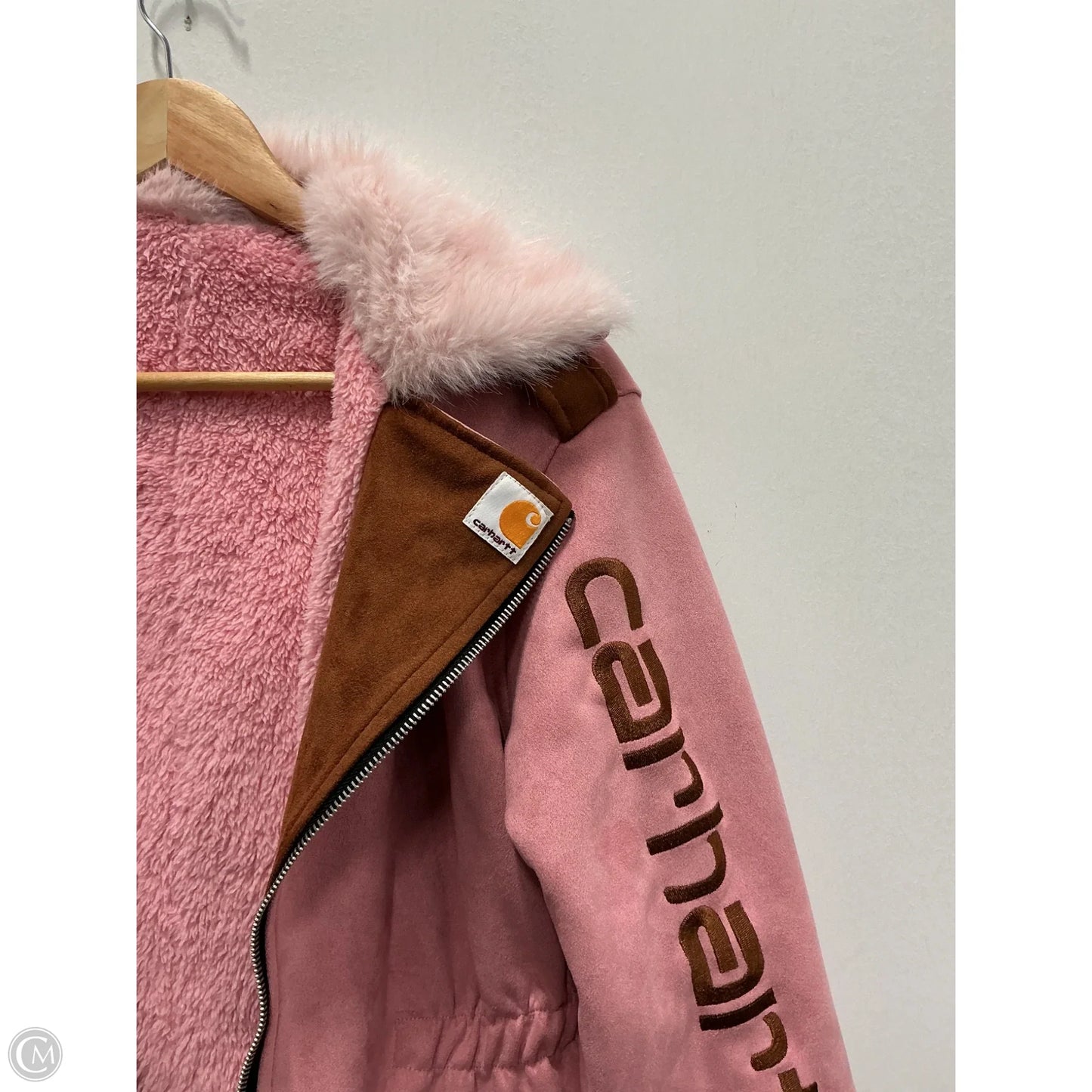 Coat Other By Carhartt In Pink, Size: M