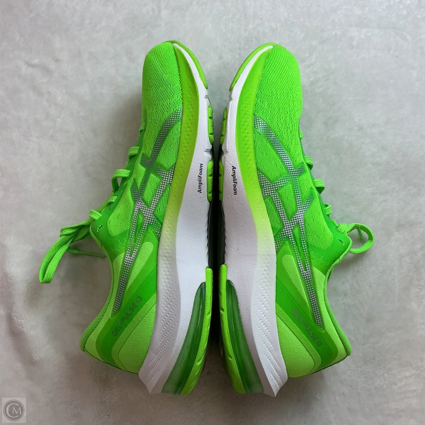 Shoes Athletic By Asics In Green, Size: 8