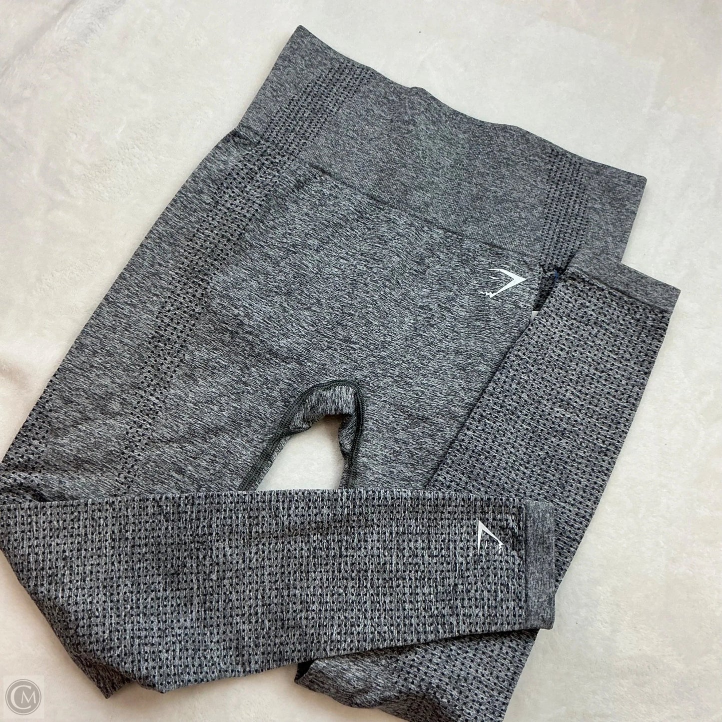 Athletic Leggings By Gym Shark In Grey, Size: S