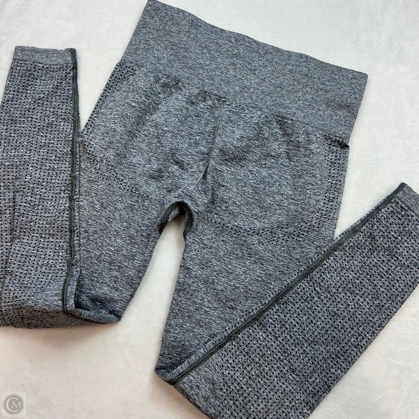 Athletic Leggings By Gym Shark In Grey, Size: S