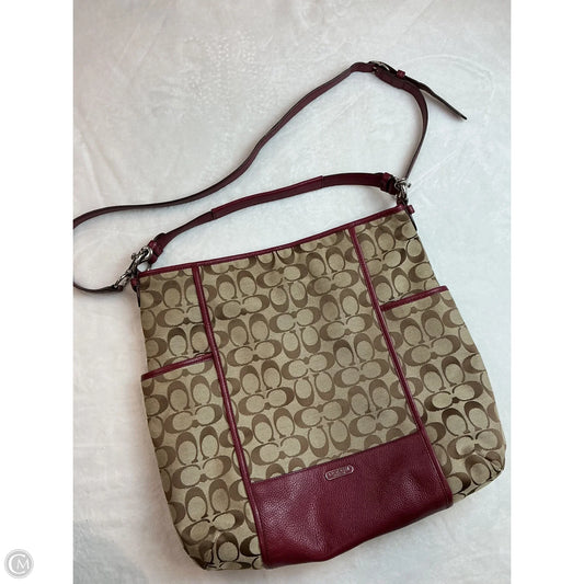Crossbody Designer By Coach, Size: Medium