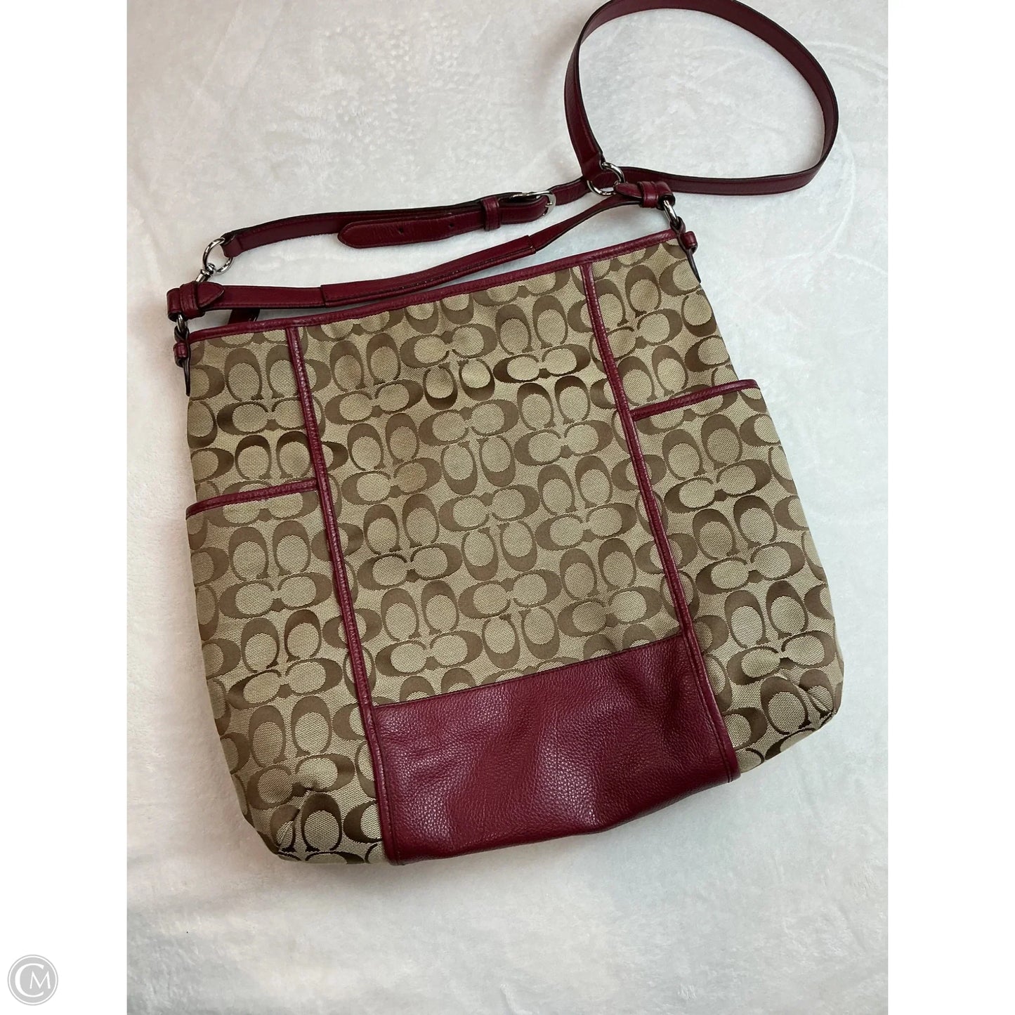 Crossbody Designer By Coach, Size: Medium