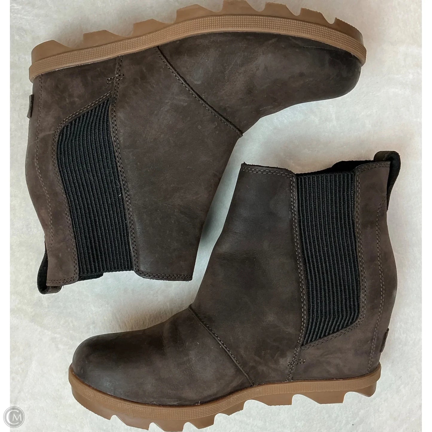 Boots Ankle Flats By Sorel In Brown, Size: 8