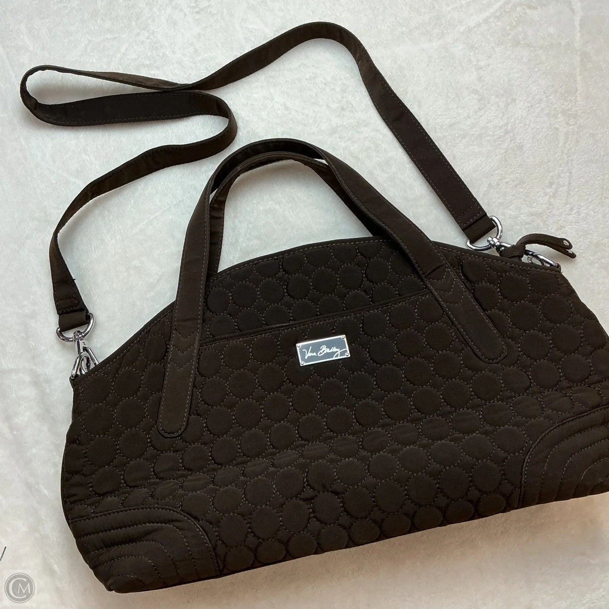Handbag By Vera Bradley, Size: Large