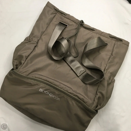 Backpack By Beyond Yoga, Size: Large