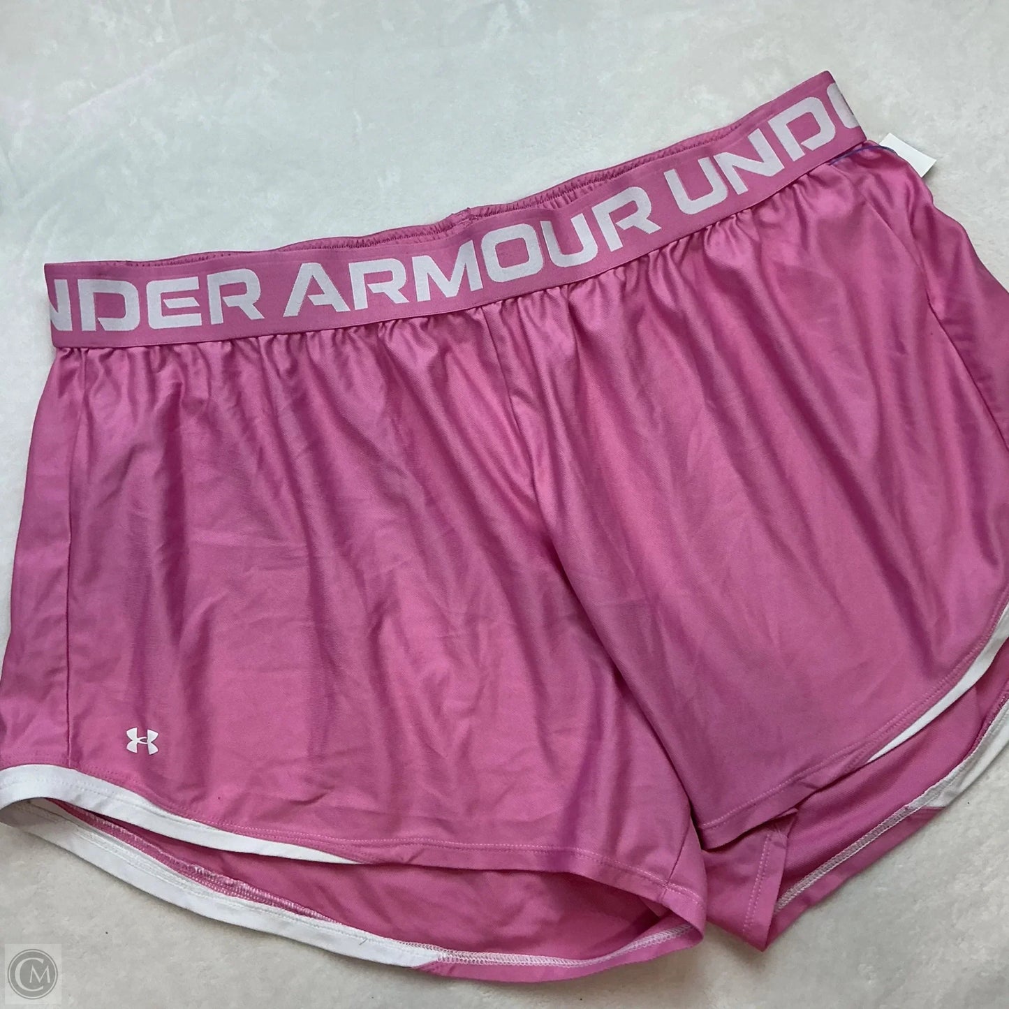 Athletic Shorts By Under Armour In Pink, Size: 3x
