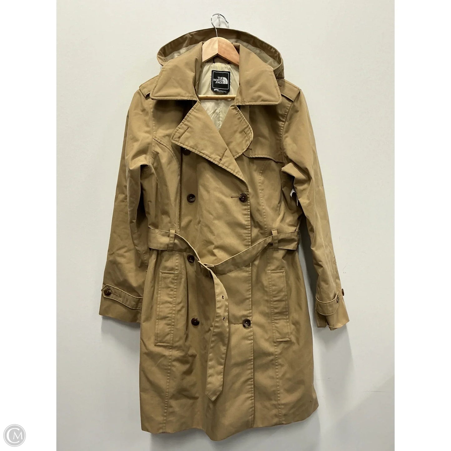 Coat Trench Coat By The North Face In Beige, Size: L