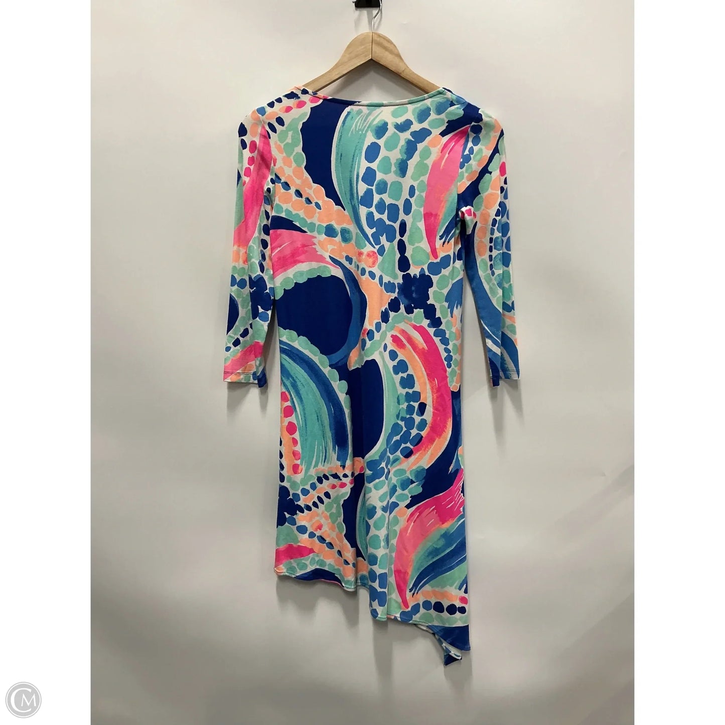 Dress Designer By Lilly Pulitzer In Blue & Pink, Size: Xs