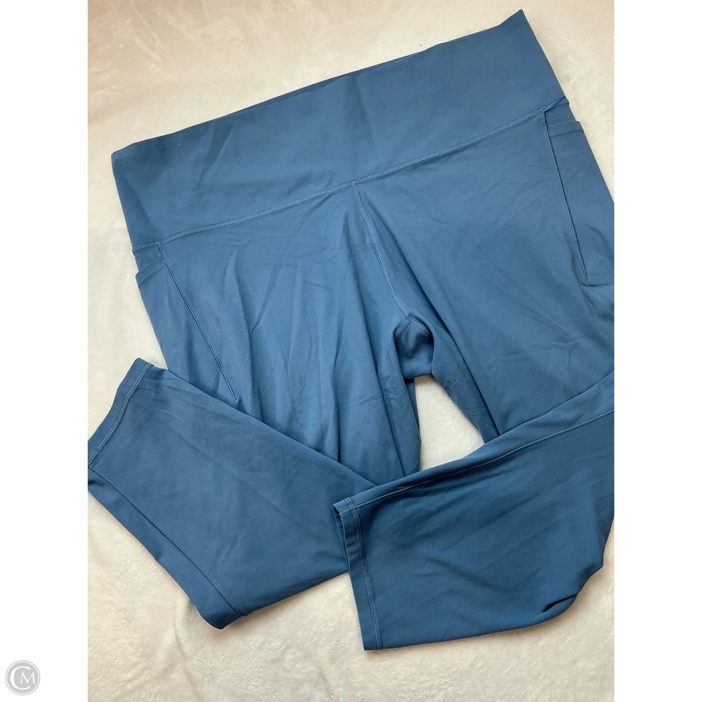 Athletic Capris By Athleta In Blue, Size: 3x