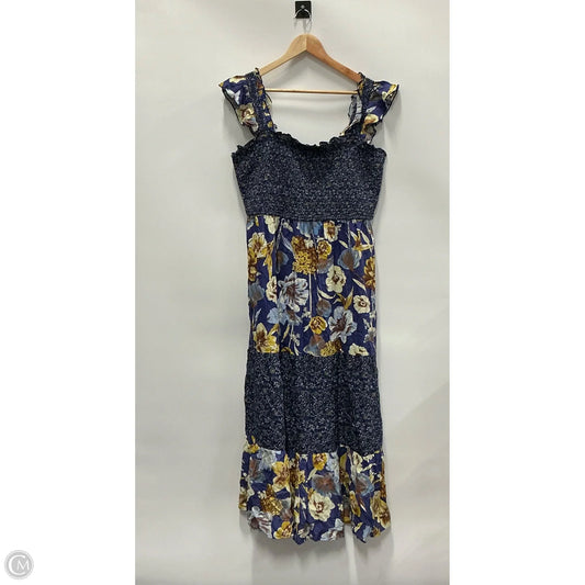 Dress Casual Maxi By Maurices In Floral Print, Size: Xxl