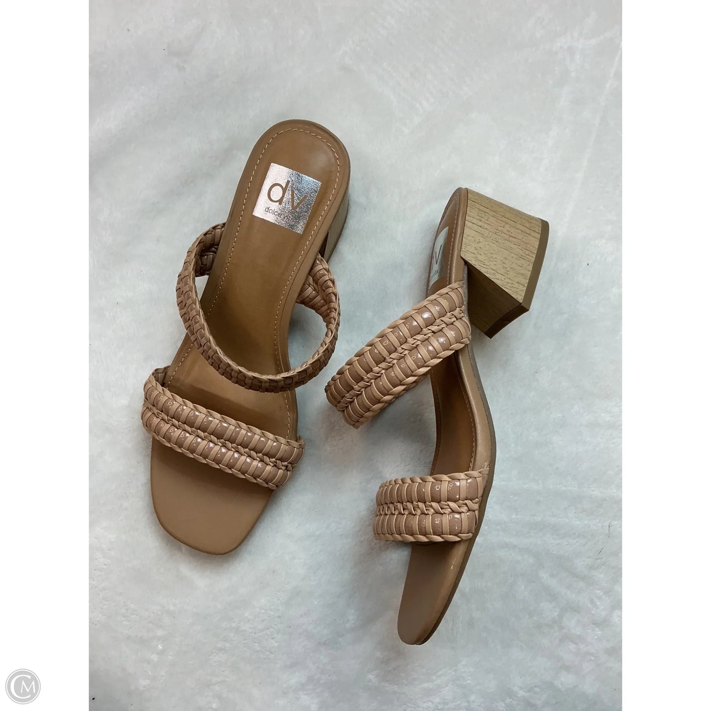 Sandals Heels Block By Dolce Vita In Cream, Size: 8