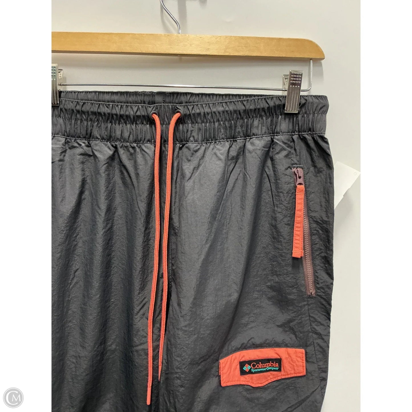 Athletic Pants By Columbia In Grey, Size: M