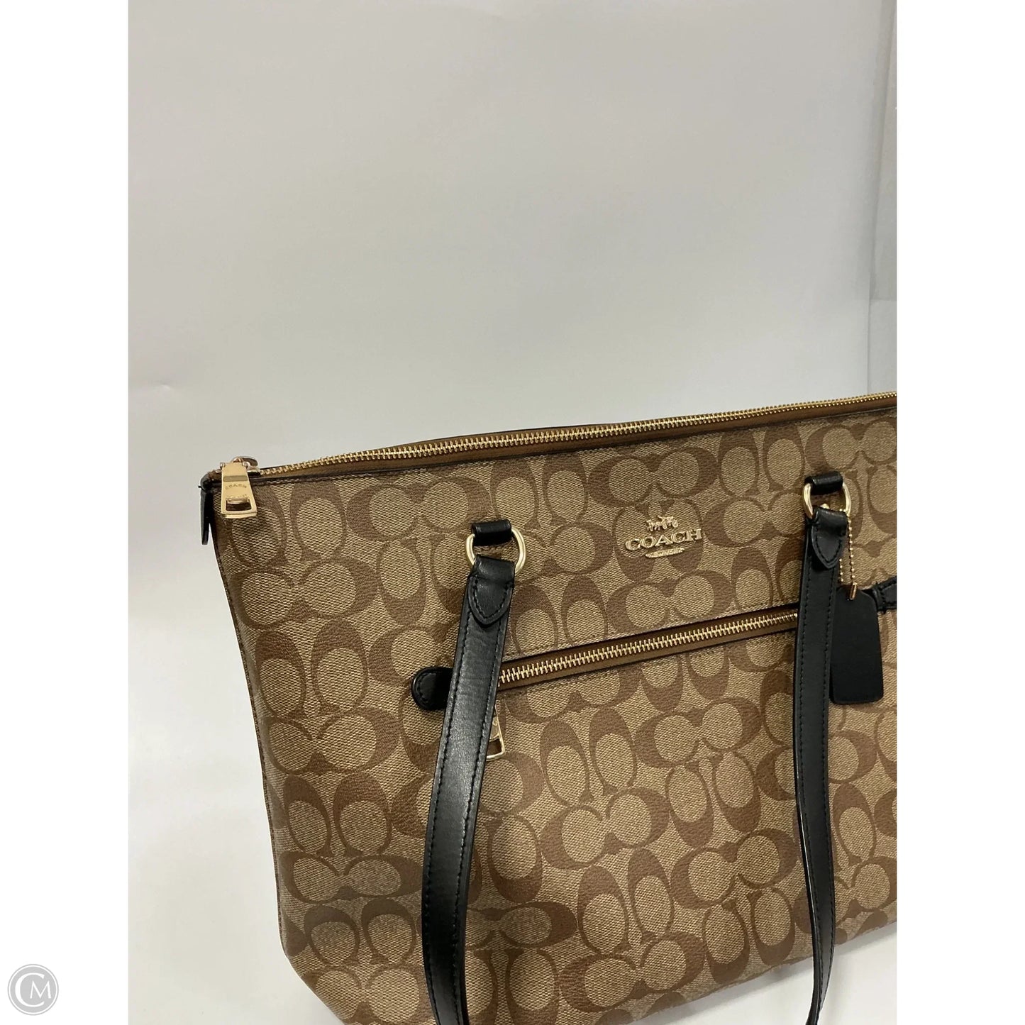 Handbag Designer By Coach, Size: Large