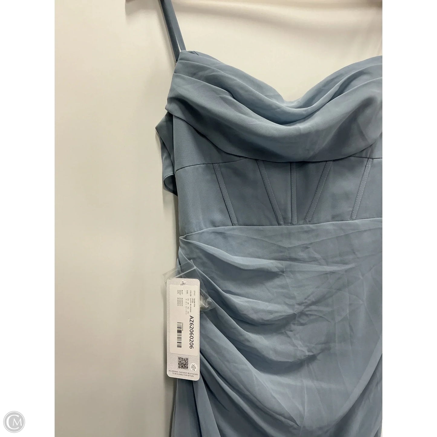 Dress Party Long By Cmc In Blue, Size: M