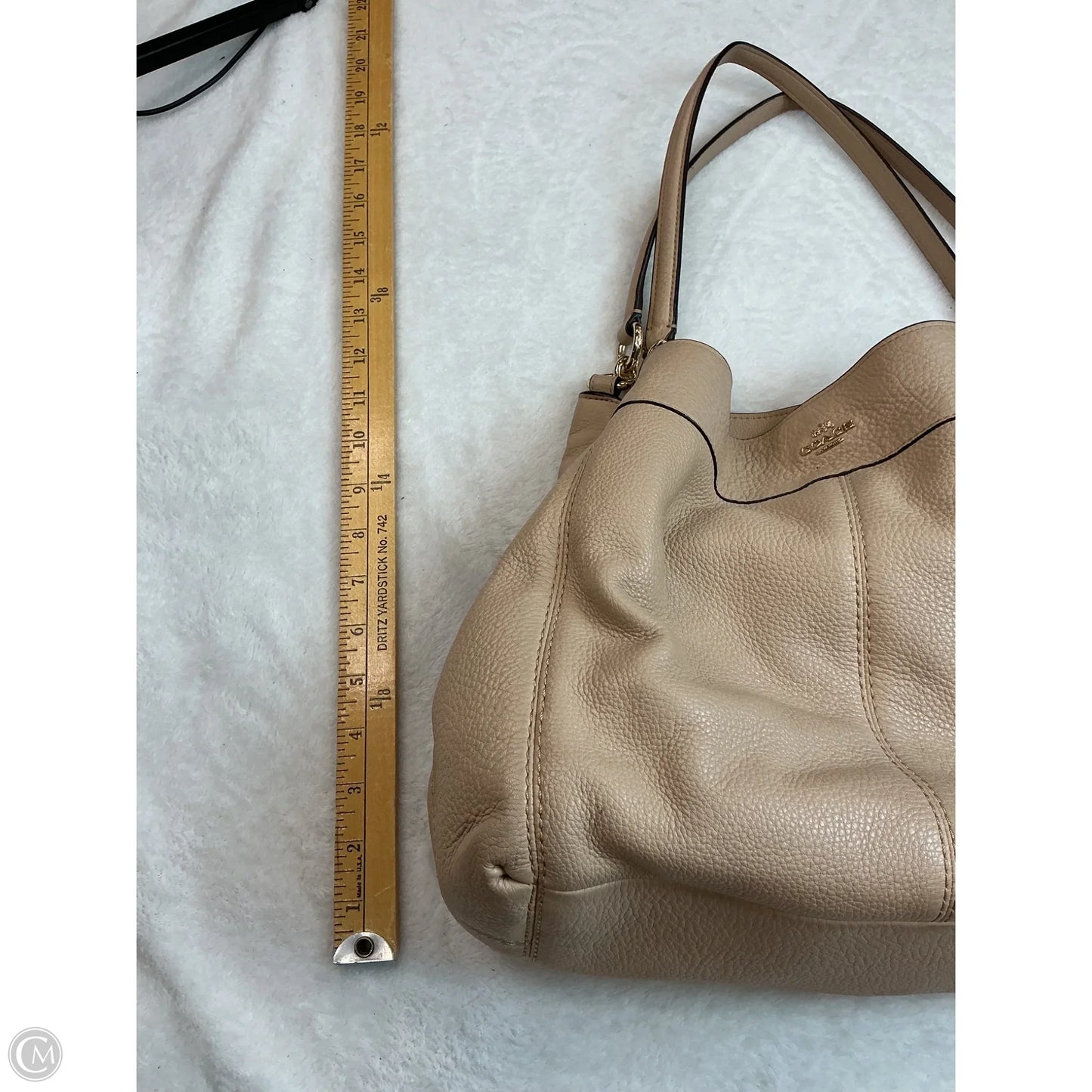 Handbag Designer By Coach, Size: Large