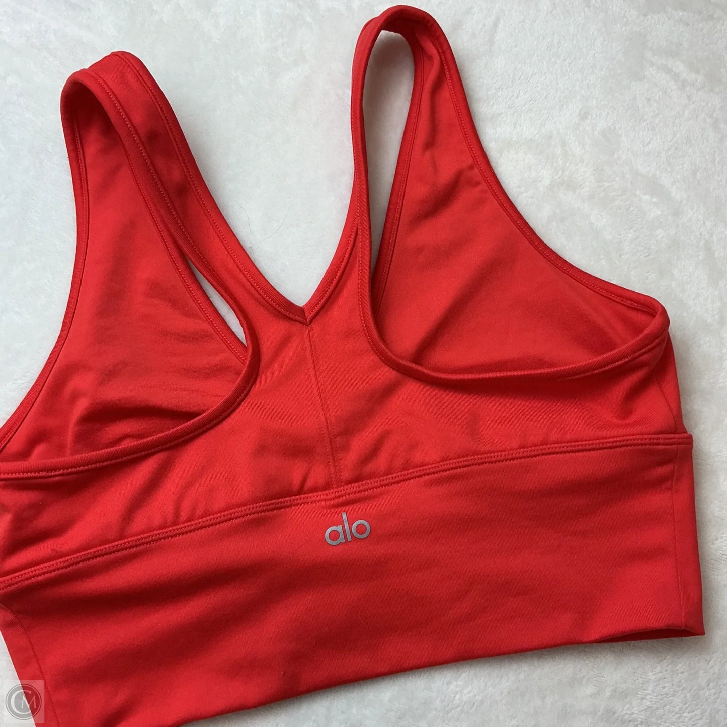 Athletic Bra By Alo In Orange, Size: M