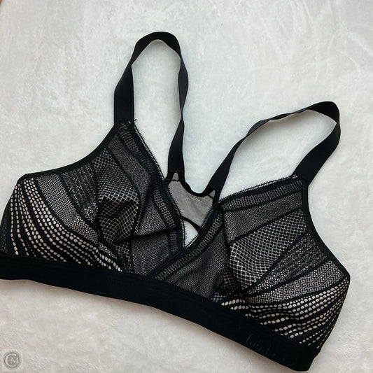 Athletic Bra By Lululemon In Black & Cream, Size: 36c