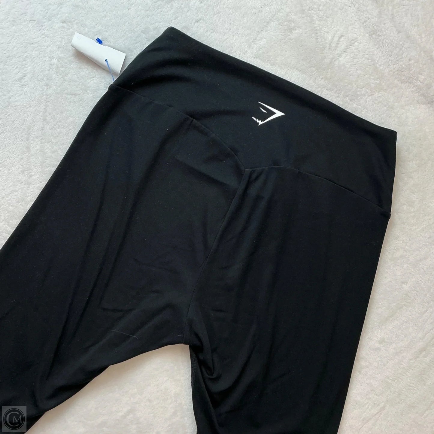 Athletic Leggings By Gym Shark In Black, Size: M