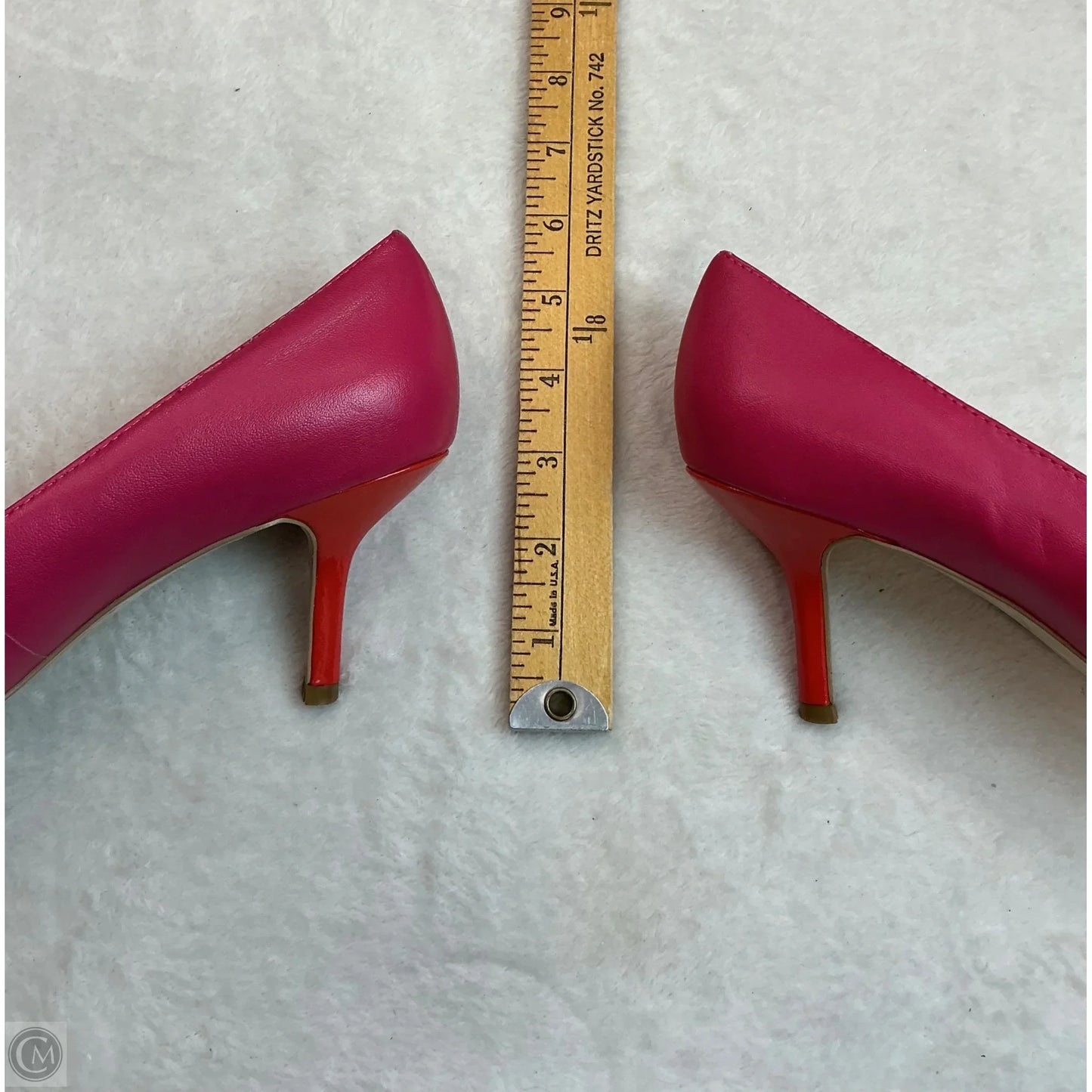 Shoes Designer By Kate Spade In Orange & Pink, Size: 7.5
