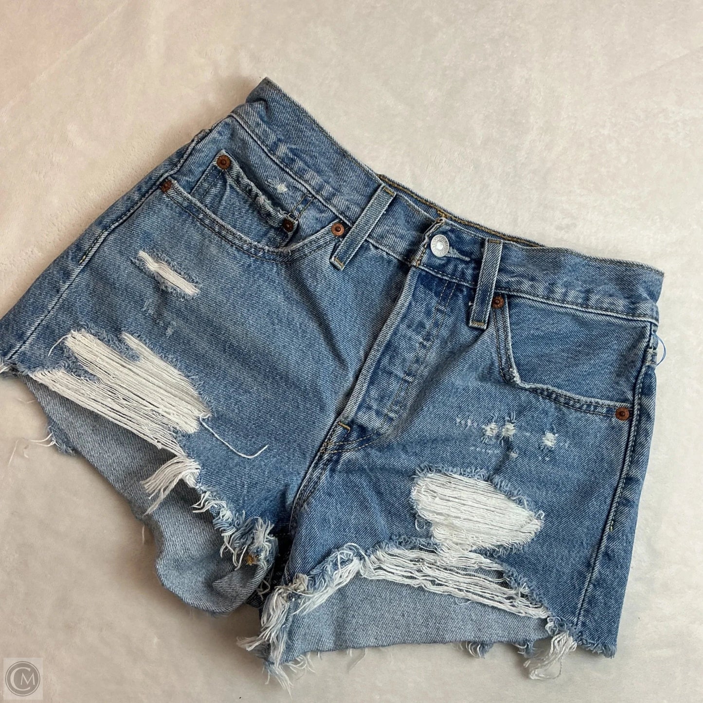 Shorts By Levis In Blue Denim, Size: 4