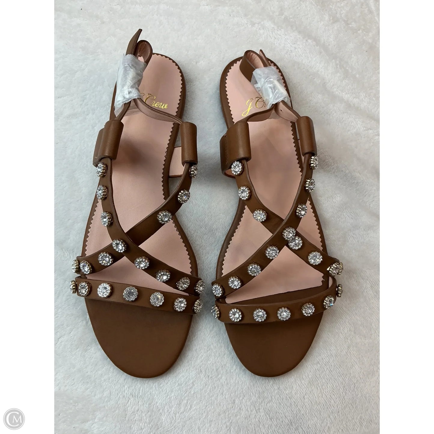 Sandals Flats By J. Crew In Brown, Size: 8