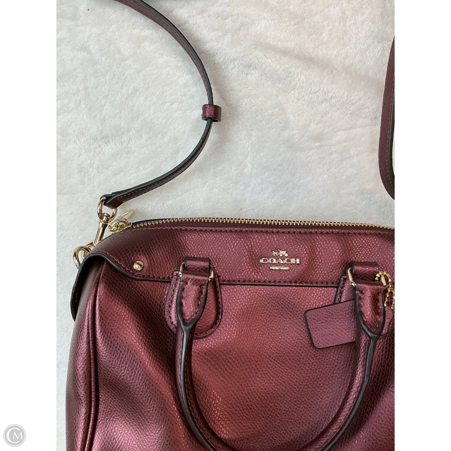 Handbag Designer By Coach, Size: Small