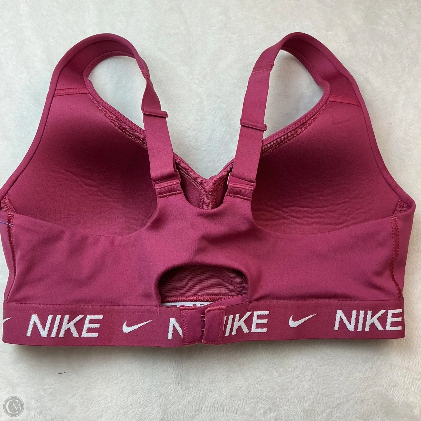 Athletic Bra By Nike In Pink, Size: M