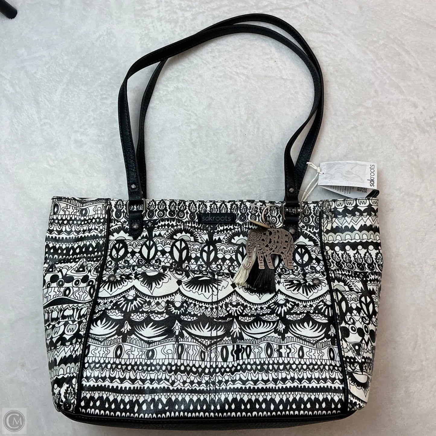 Handbag By Sakroots, Size: Medium
