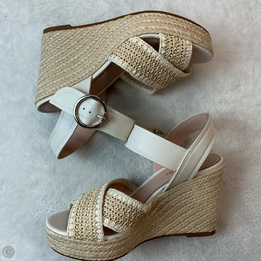 Shoes Designer By Kate Spade In White, Size: 6