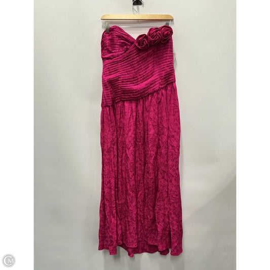Dress Party Long By Free People In Pink, Size: 10