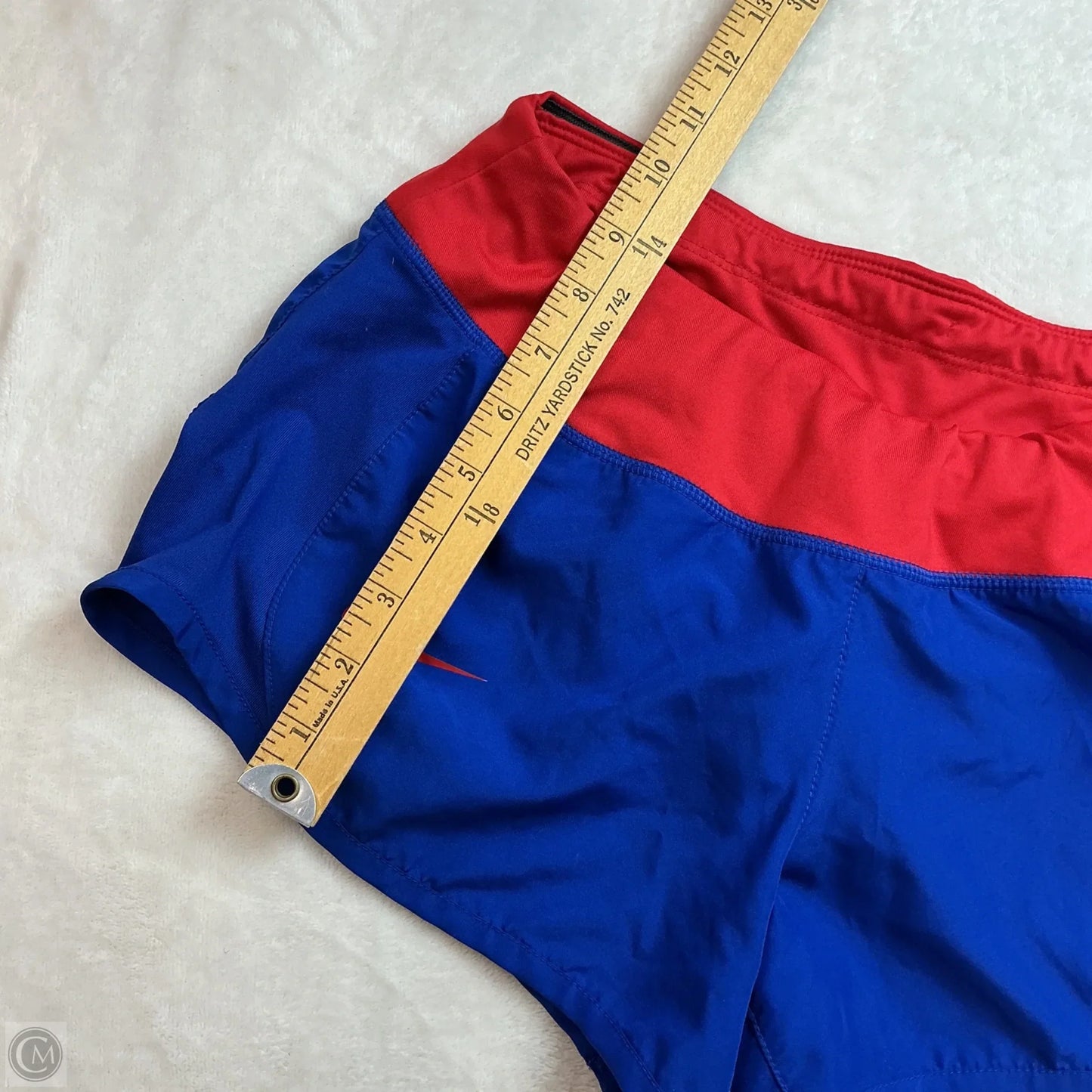 Shorts By Nike In Blue Red & White, Size: S