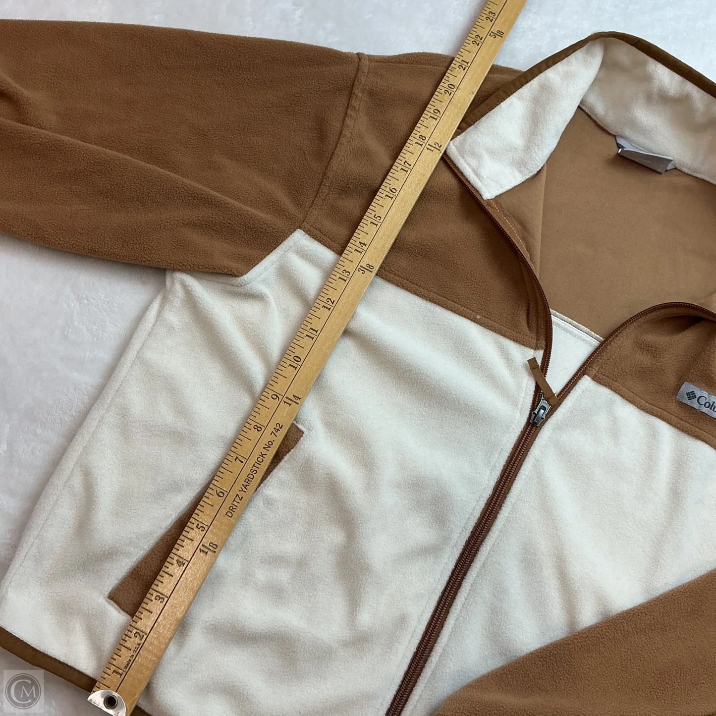 Athletic Fleece By Columbia In Beige, Size: M