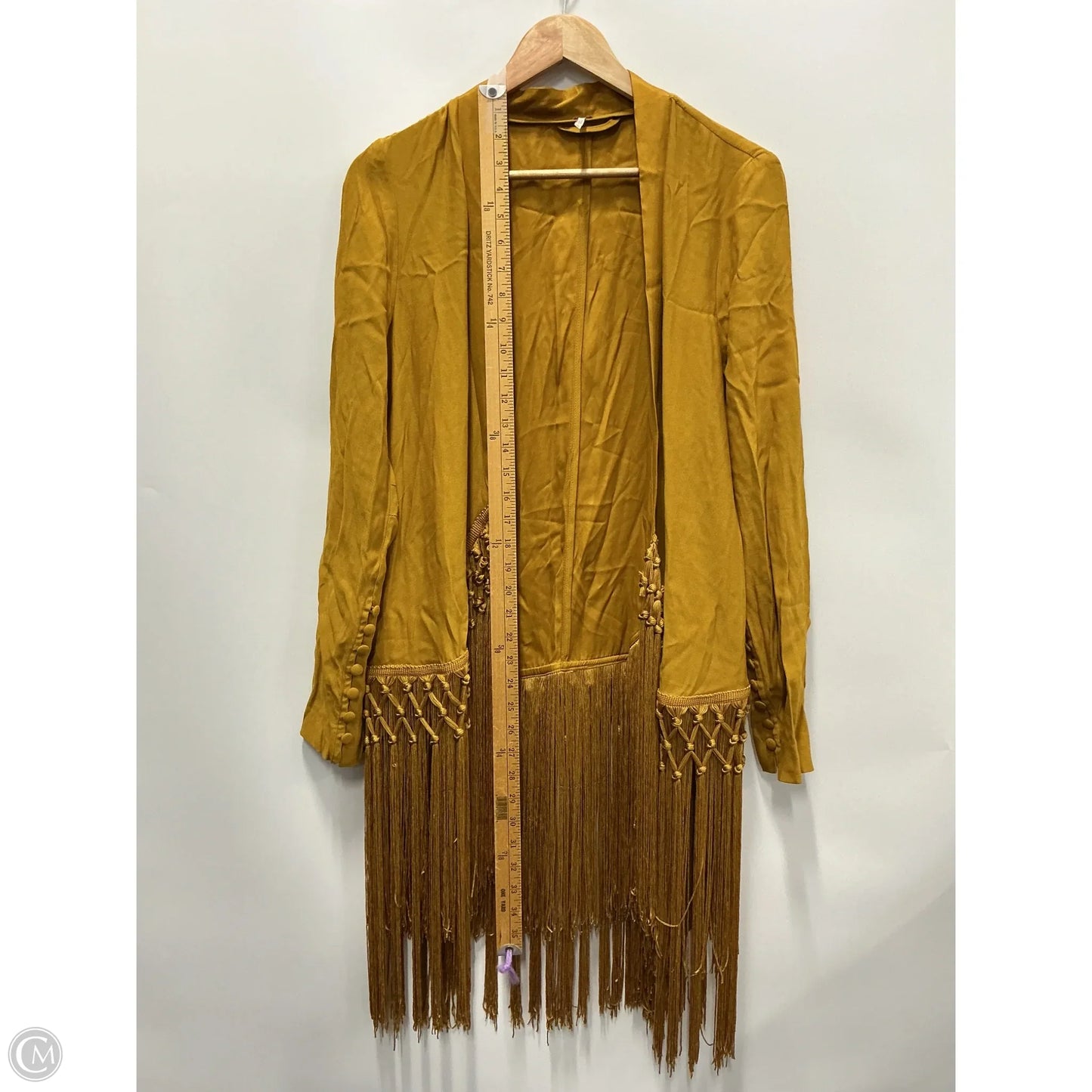 Cardigan By Free People In Gold, Size: Xs