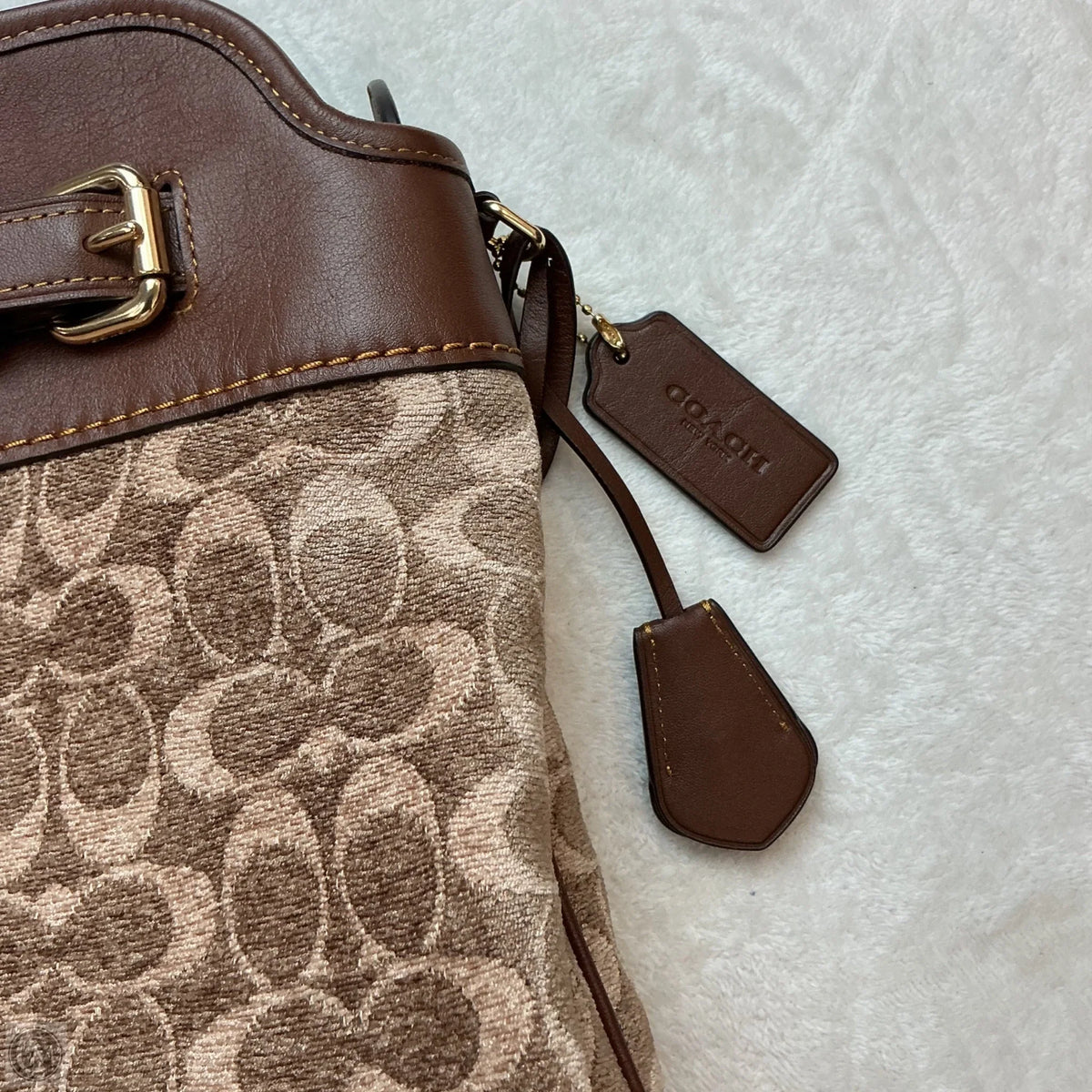 Handbag Designer By Coach, Size: Large