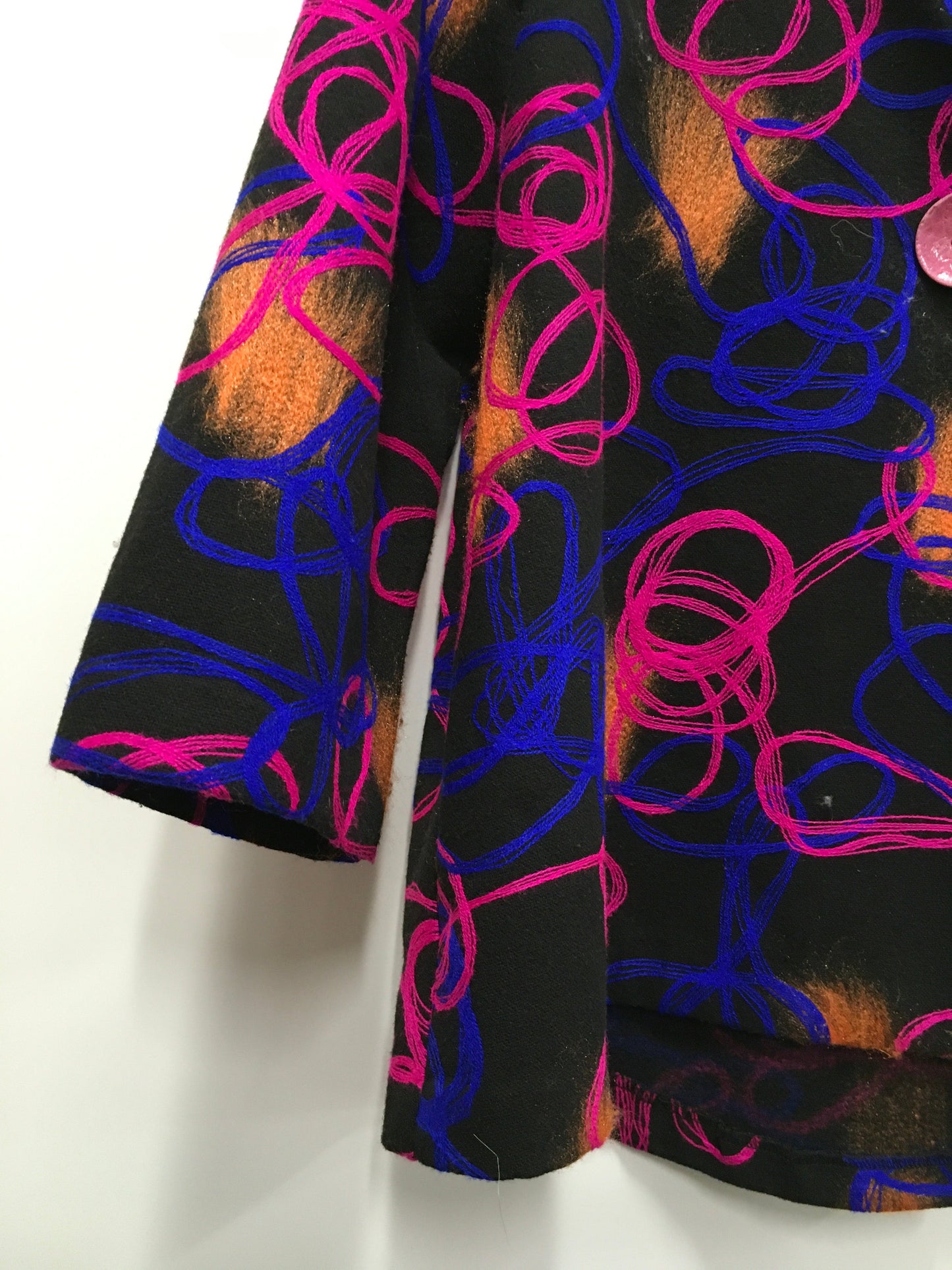 Jacket Fleece By Joseph Ribkoff In Multi-colored, Size: L