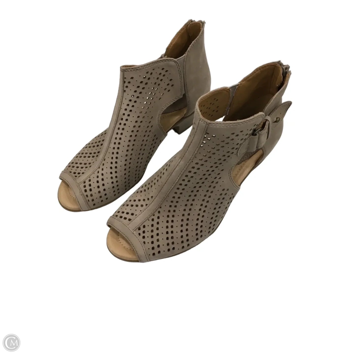 Shoes Heels Wedge By Clothes Mentor In Black, Size: 7