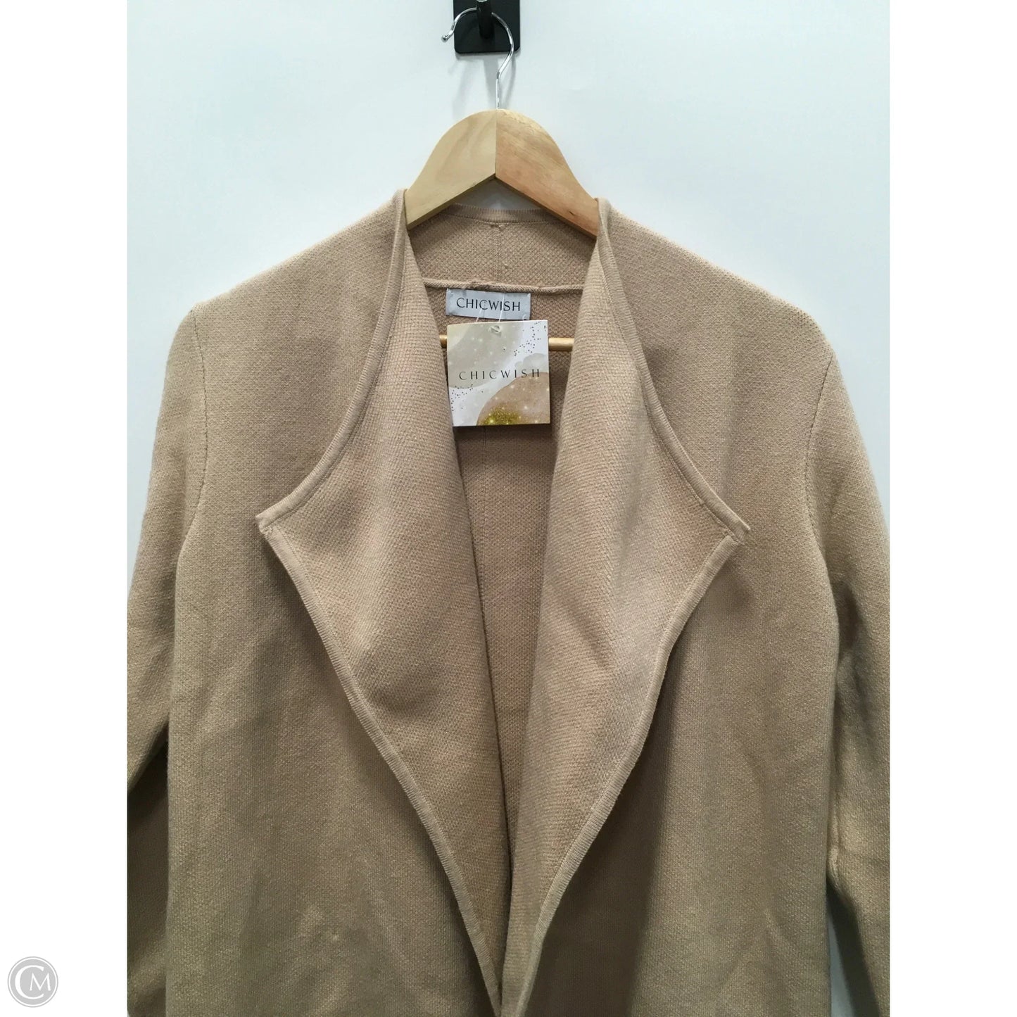 Sweater Cardigan By Chicwish In Cream, Size: S