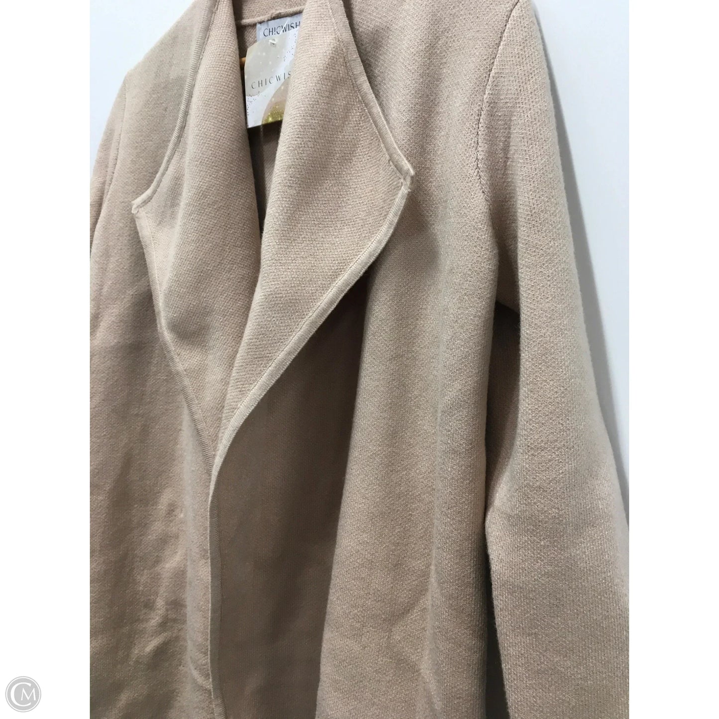 Sweater Cardigan By Chicwish In Cream, Size: S