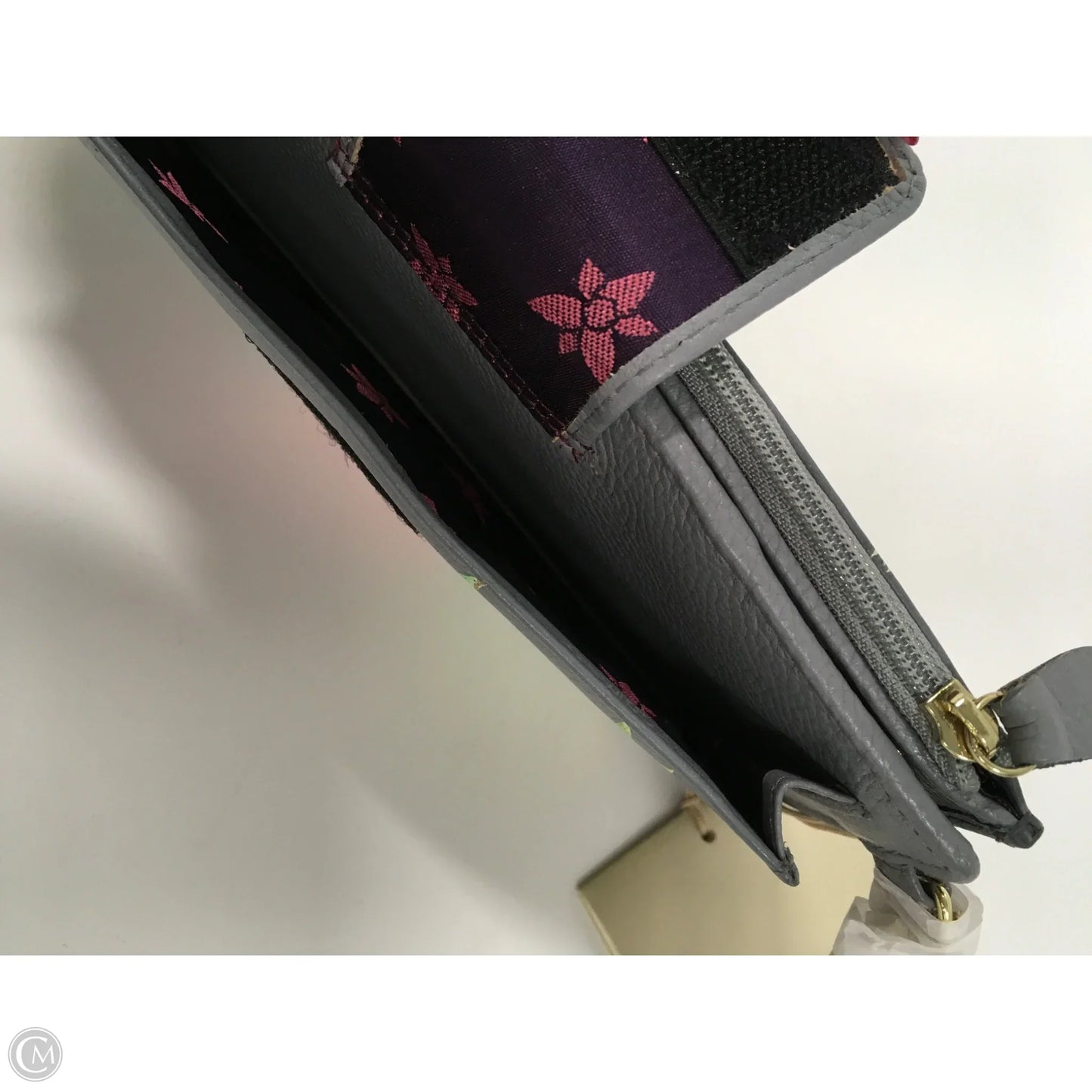 Wallet Leather By Anuschka, Size: Large